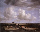 Jacob van Ruisdael Landscape with a View of Haarlem painting